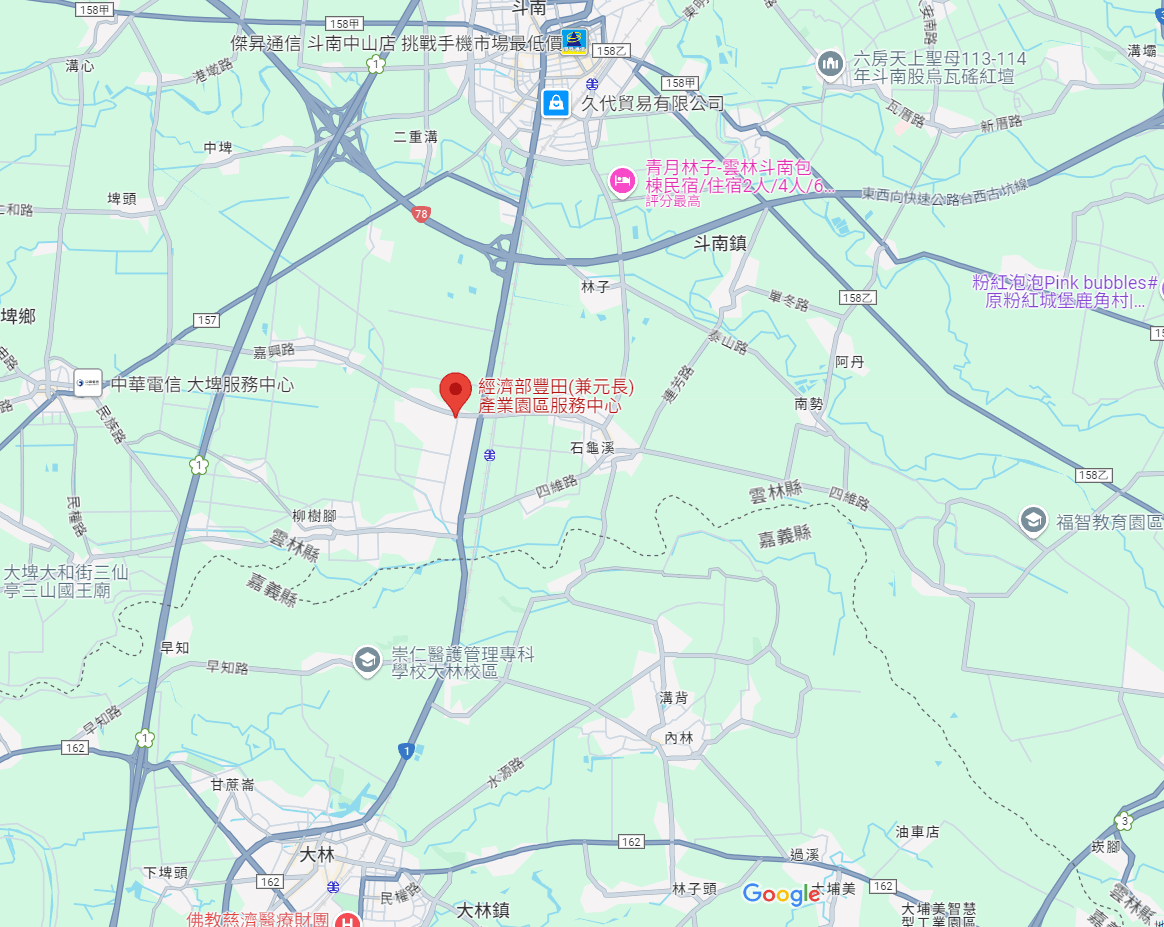 豐田產業園區地理位置圖