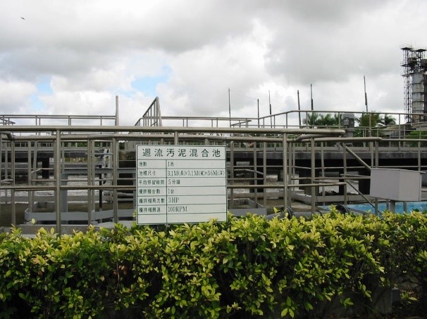 迴流污泥混合池