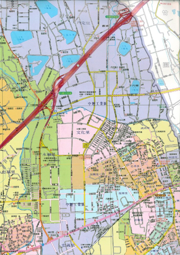 本園區共有5個里