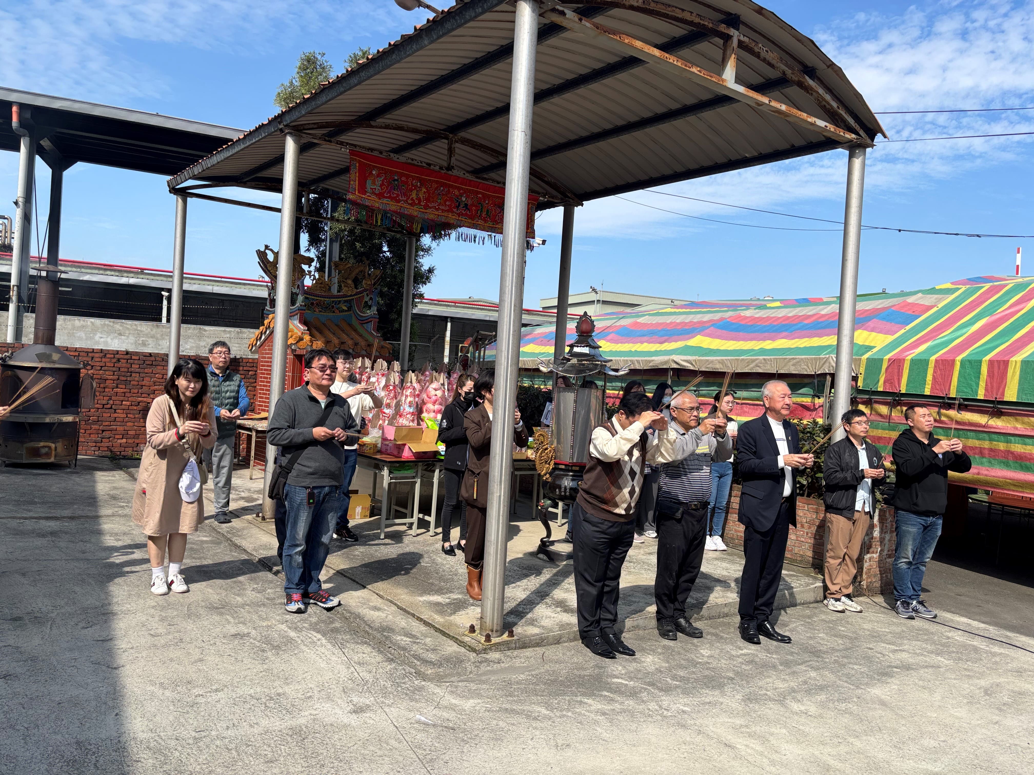 中壢產業園區114年福德正神聖誕千秋文化祭暨植樹活動照片1