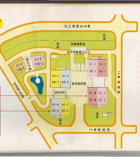 中壢產業園區第一期標準廠房辦公大樓平面圖