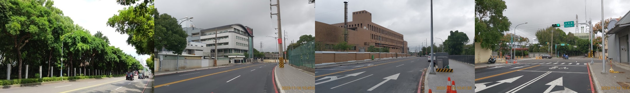 中壢產業園區-公共設施，道路照片