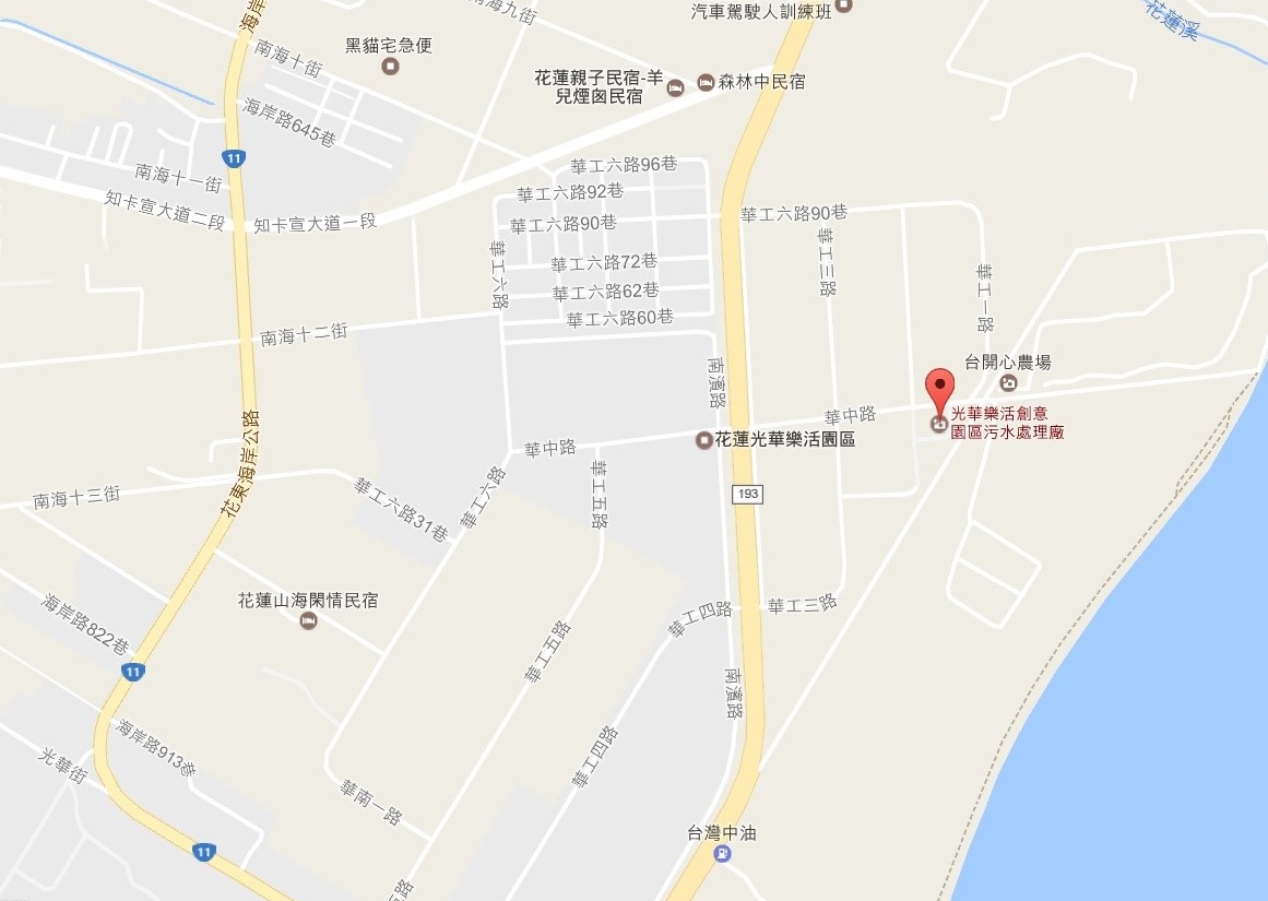 光華產業園區地理位置圖