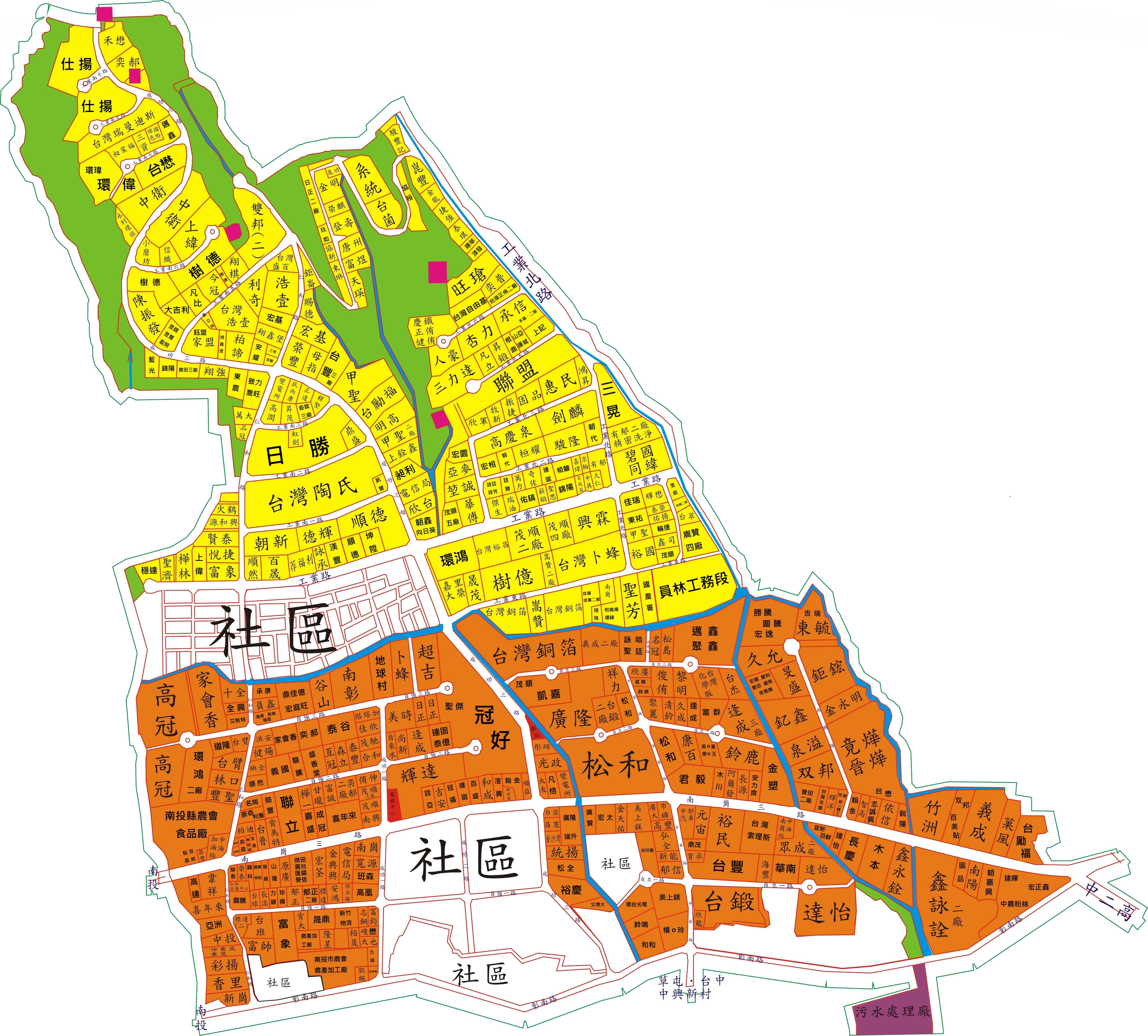土地配置圖