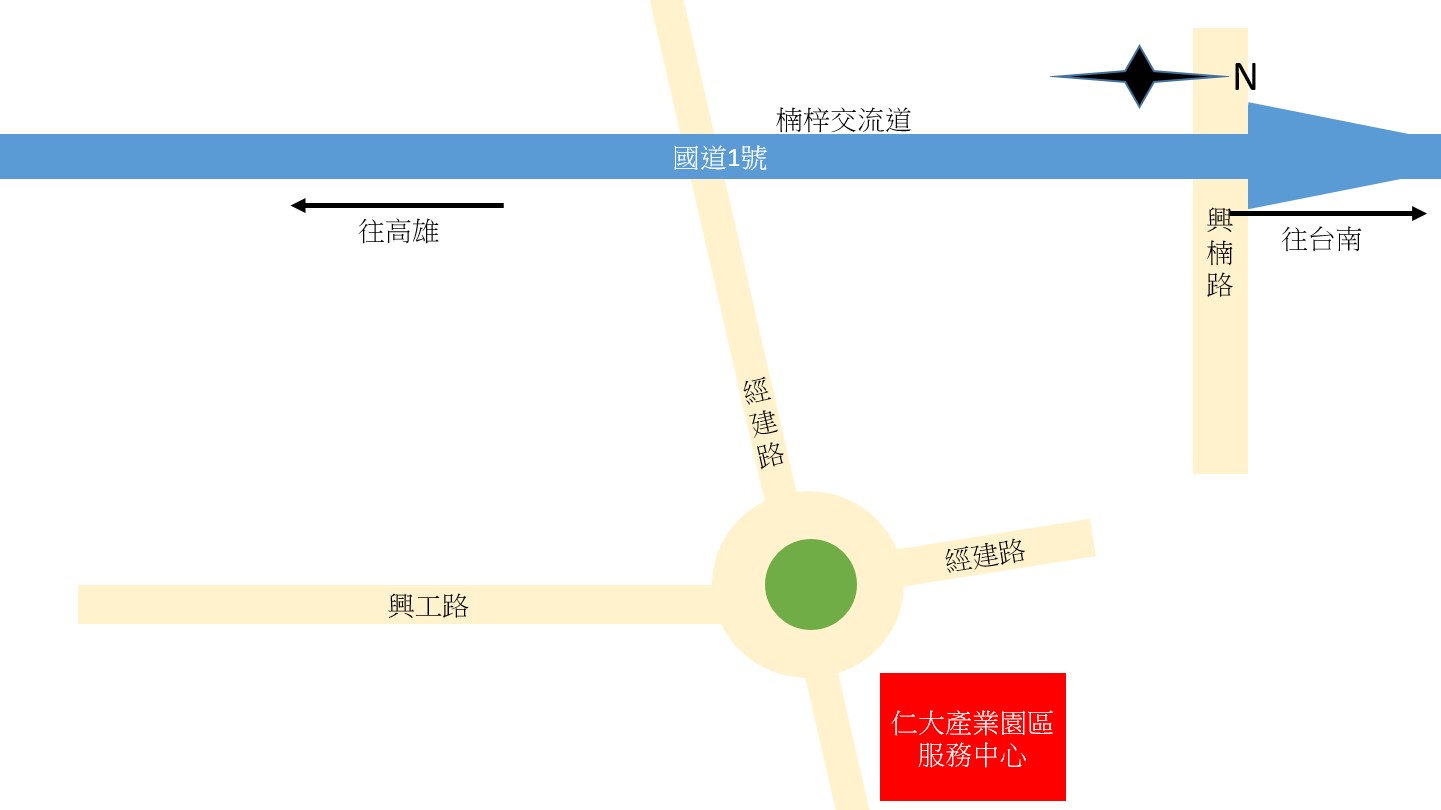 大社服務中心-開車路線圖
