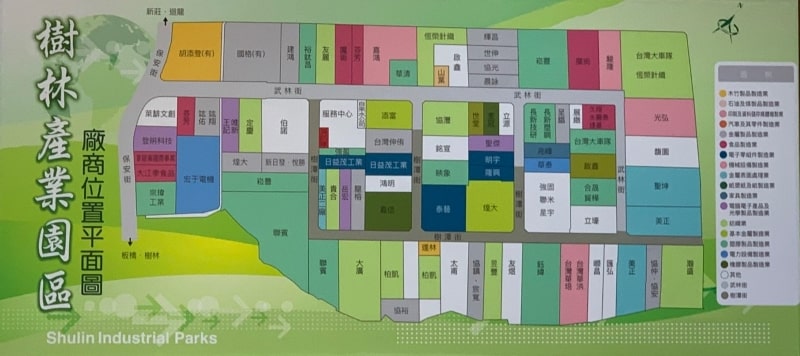 區內廠商位置平面圖