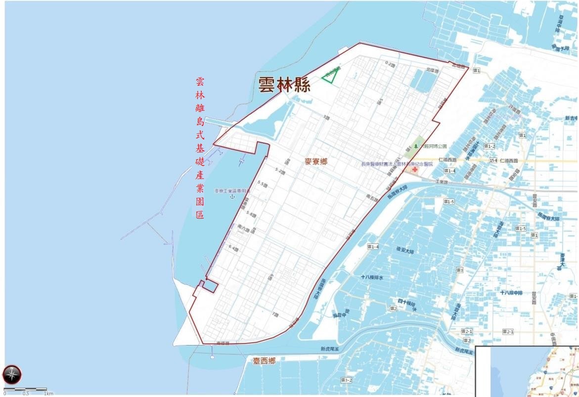 焚化廠址及區位圖