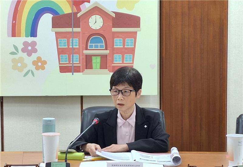 1150427 衛生福利部簡杏蓉組長說明政府補助機關（構），營造職場友善托育環境的政策內容。.jpg