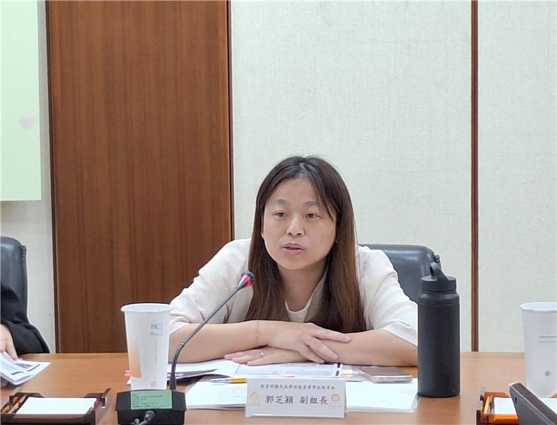 1150427 教育部國民及學前教育署學前教育組郭芝穎副組長說明2至6歲政策補助內容。.jpg