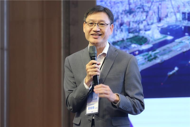 園管局高屏分局建交流平台 CEO聯誼創造合作機會(經濟部園管局劉繼傳副局長致詞)