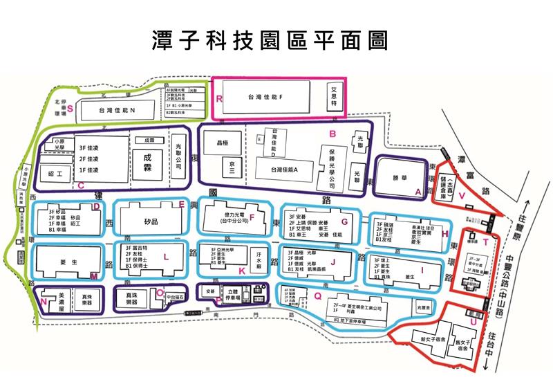 潭子科技產業園區平面圖