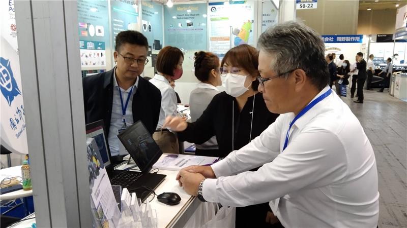 園管局三管齊下挹注資源 助廠商產業升級(日本企業對區內廠商(海波視公司)產品具高度興趣)
