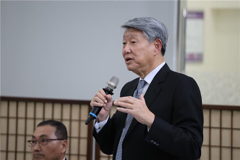 賴總統新北產業園區產業傾聽之旅 秉持臺灣精神再創經濟奇蹟(經濟部郭部長就產業代表問題需求提出建議及解決辦法。)