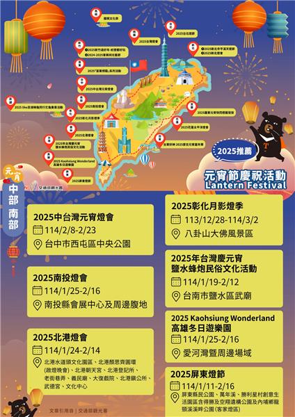 🔥明天就是元宵 各地🎆花燈秀報你知