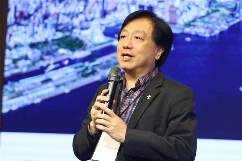 園管局高屏分局建交流平台 CEO聯誼創造合作機會(台灣科技產業園區電機電子工業同業公會副理事長暨雷科公司董事長鄭再興致詞)